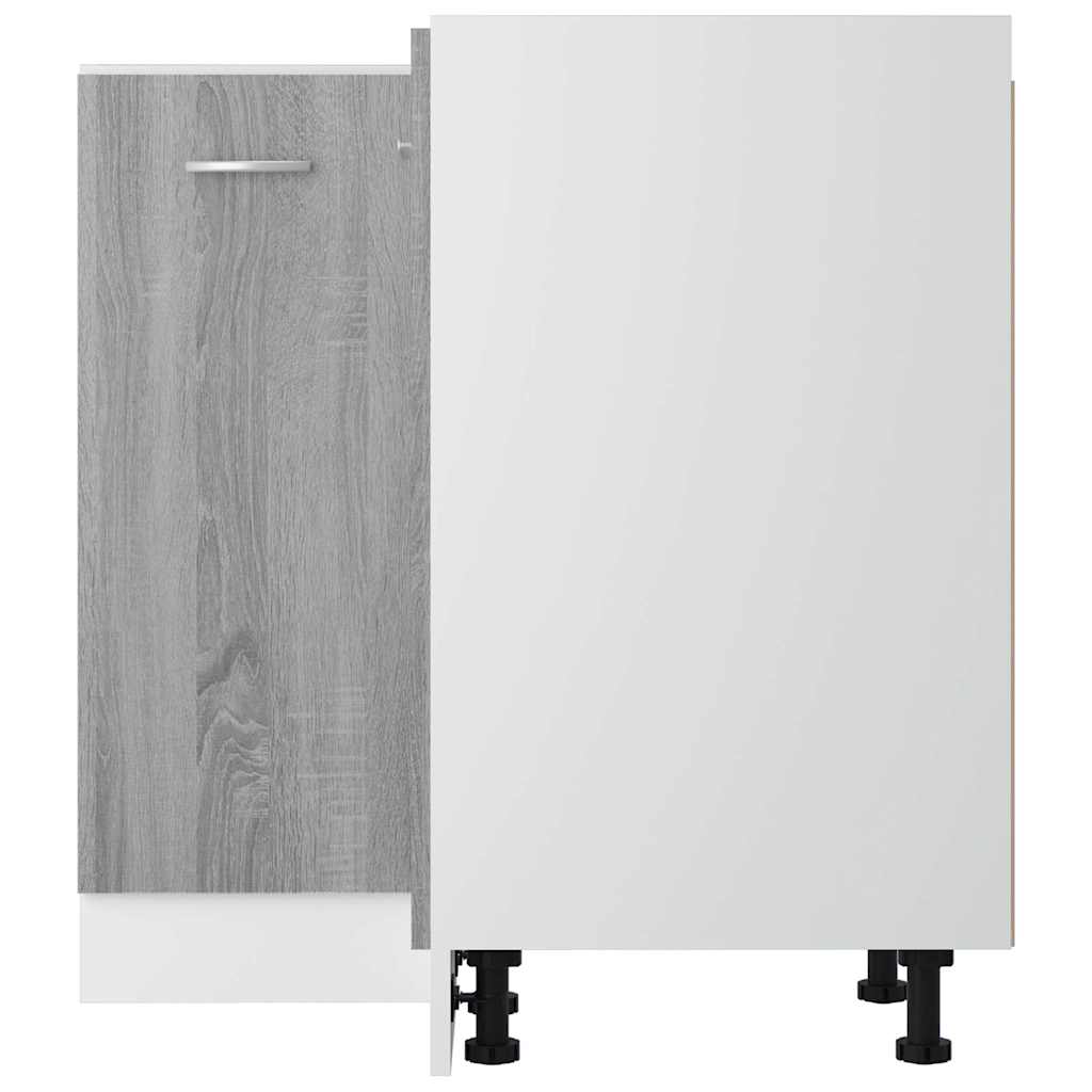 Kitchen Cabinet "Lyon" Grey Sonoma 75.5x75.5x81.5 cm