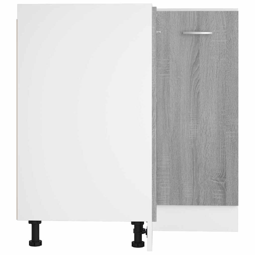 Kitchen Cabinet "Lyon" Grey Sonoma 75.5x75.5x81.5 cm