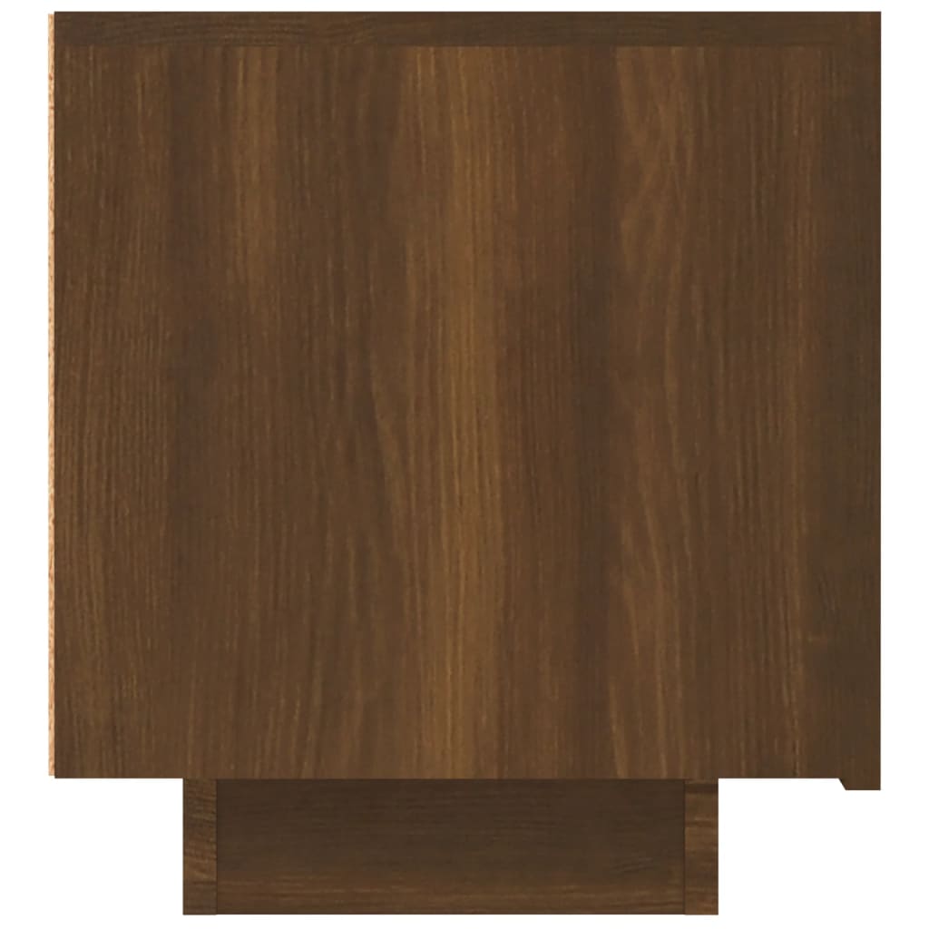 vidaXL TV Cabinet Brown Oak 100x35x40 cm Engineered Wood