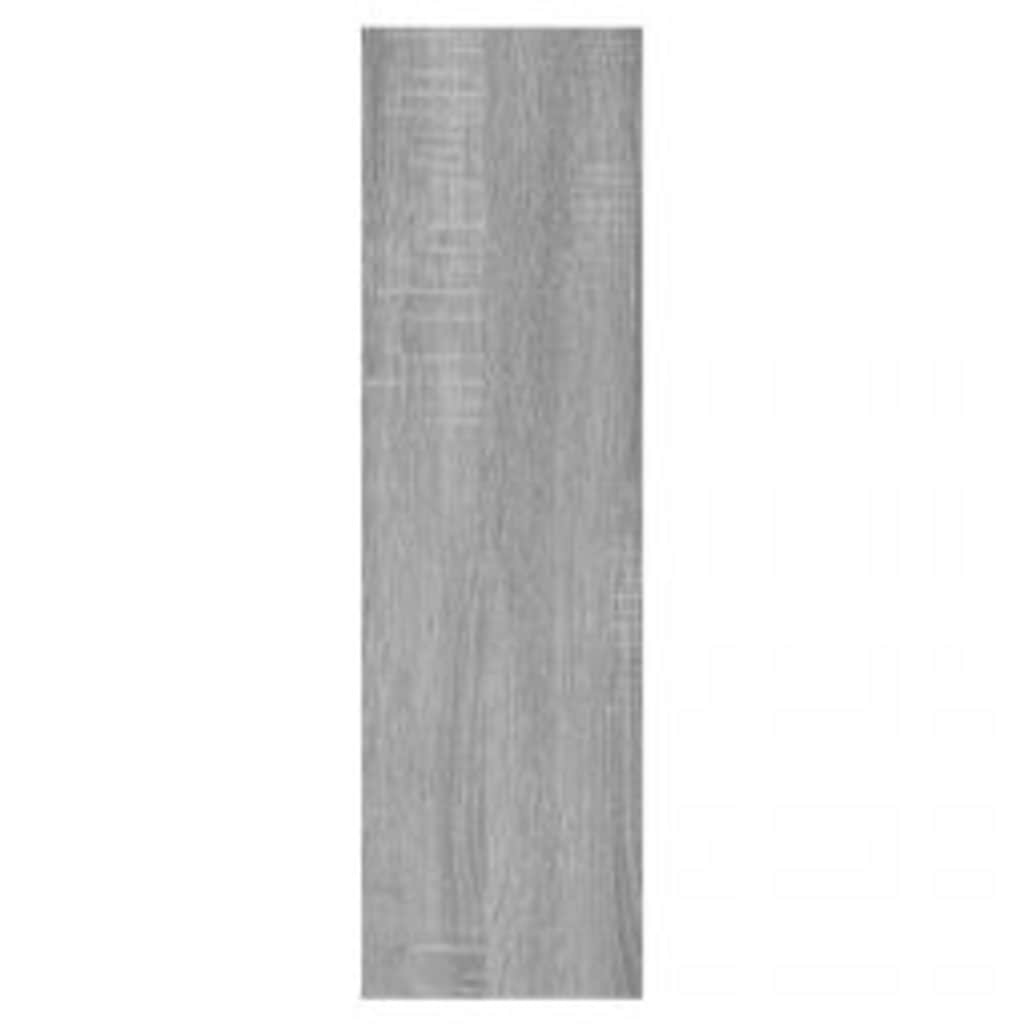 Wall Shelf Grey Sonoma 75x16x55 cm Engineered Wood