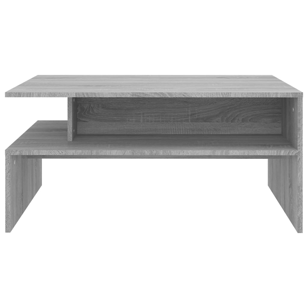 vidaXL Coffee Table Grey Sonoma 90x60x42,5 cm Engineered Wood