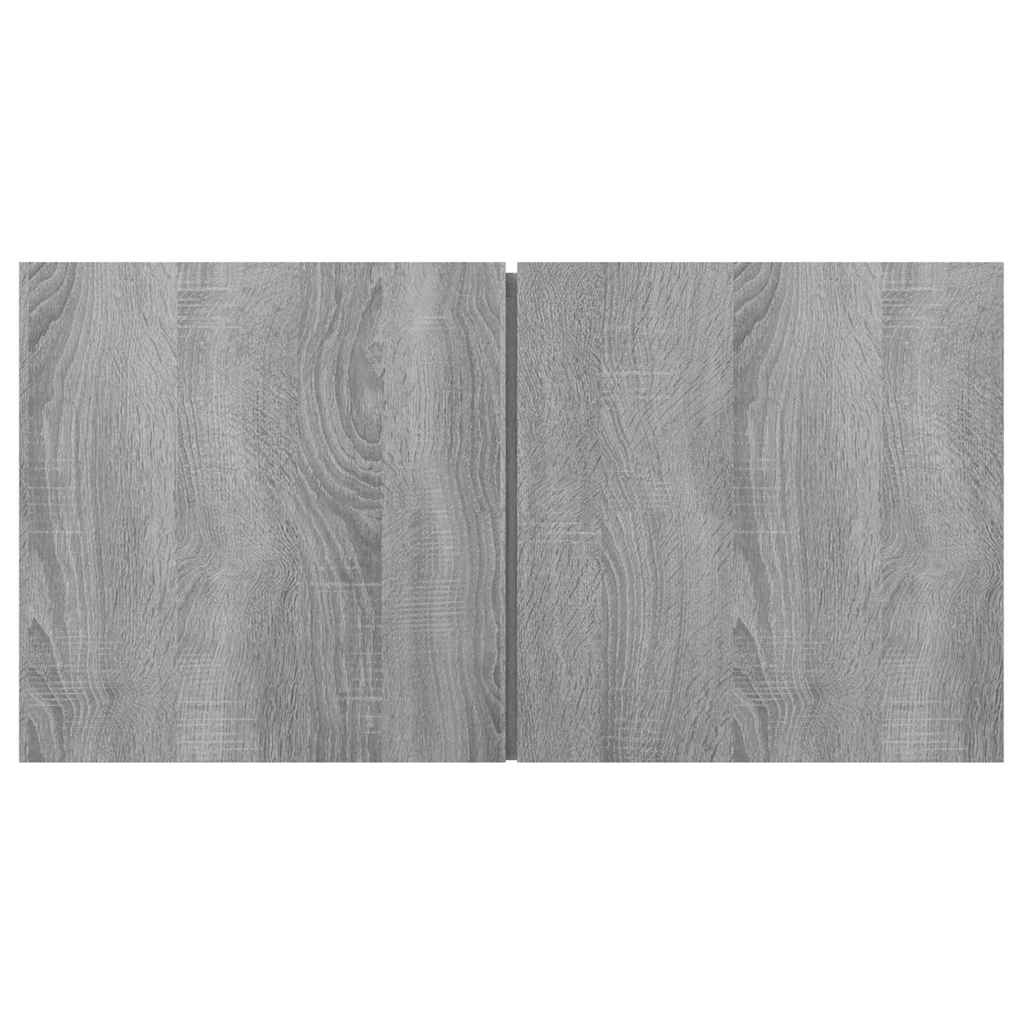 815870 vidaXL Hanging TV Cabinet Grey Sonoma 60x30x30 cm Engineered Wood