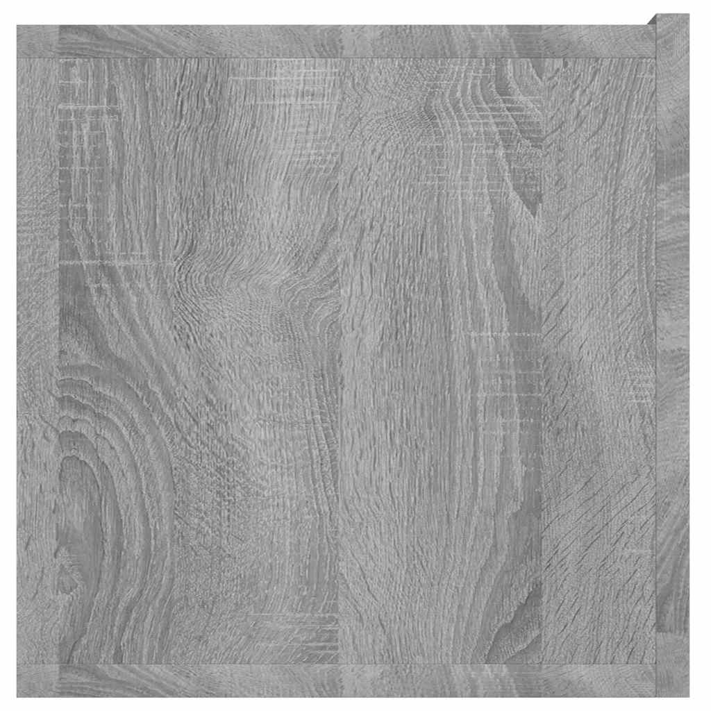 815870 vidaXL Hanging TV Cabinet Grey Sonoma 60x30x30 cm Engineered Wood