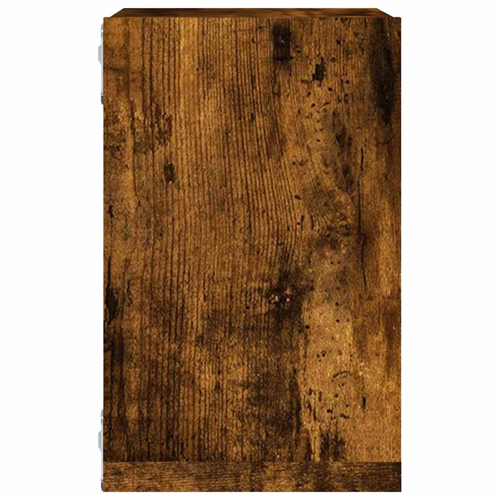 Wall Shelves 2 pcs Smoked Oak 26 x 15 x 26 cm Engineered Wood
