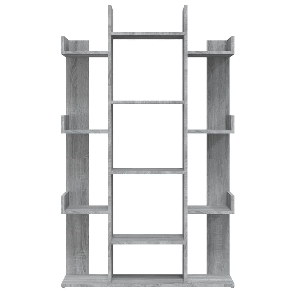 Book Cabinet Grey Sonoma 86x25,5x140 cm Engineered Wood