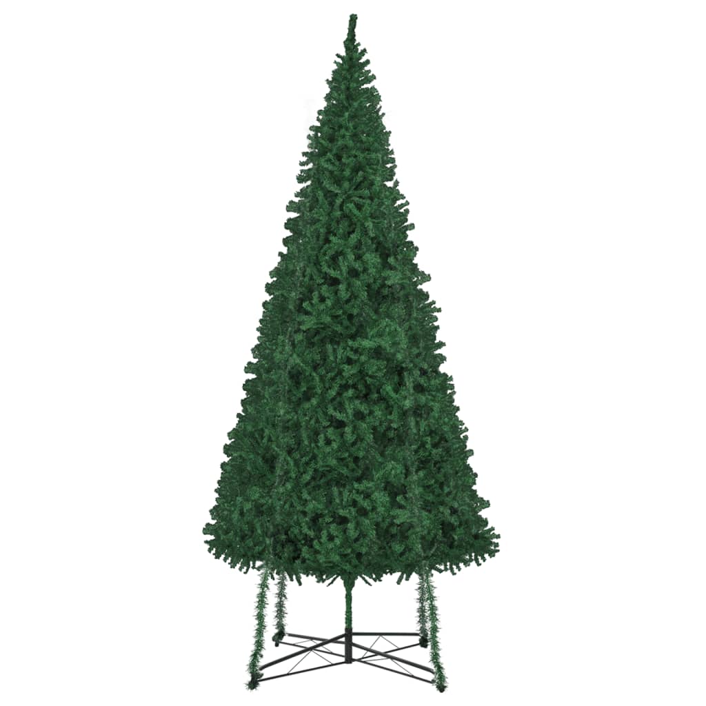 vidaXL Artificial Christmas Tree with Stand 500 cm Green