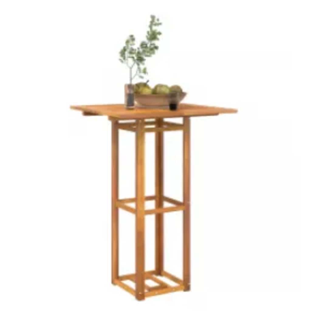 Bistro Table 75x75x110 cm Solid Wood Acacia