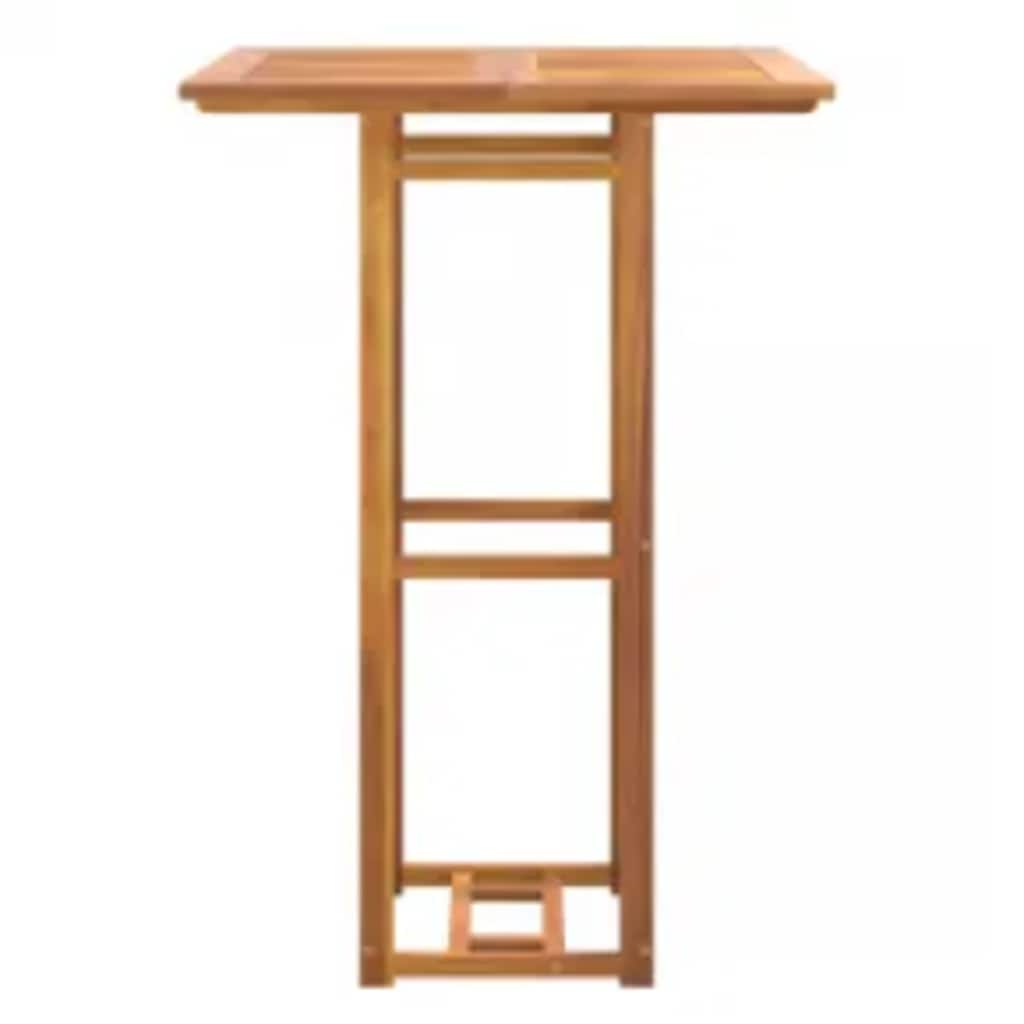 Bistro Table 75x75x110 cm Solid Wood Acacia
