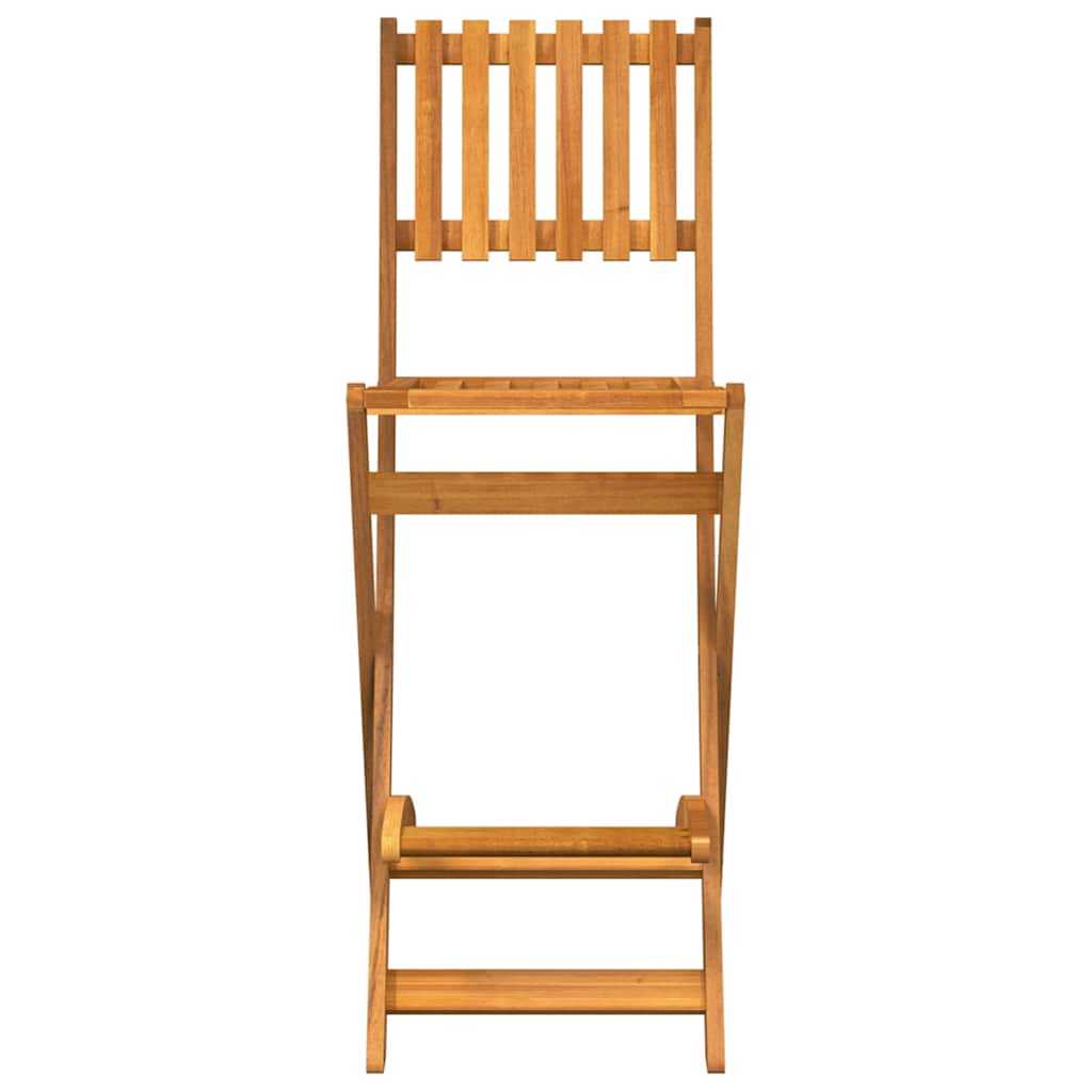 Outdoor Bar Set | Natural | Solid Acacia wood | Standard |  Foldable