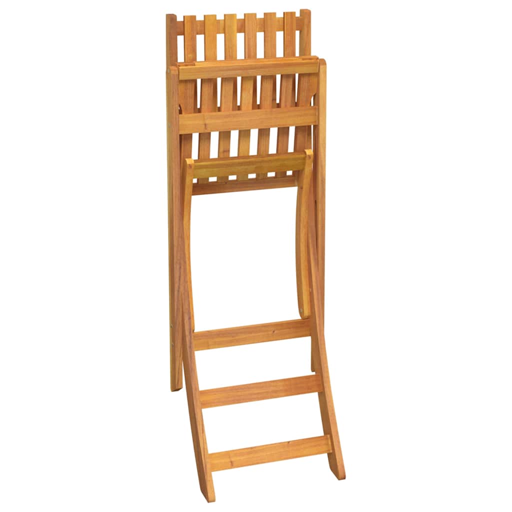 Outdoor Bar Set | Natural | Solid Acacia wood | Standard |  Foldable