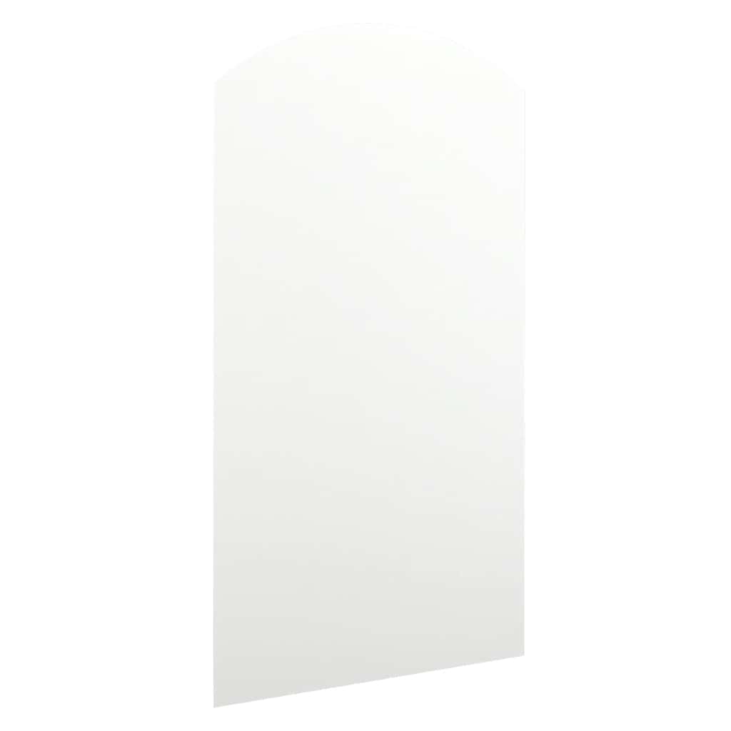 Mirror with LED Lights 90x45 cm Glass Arch