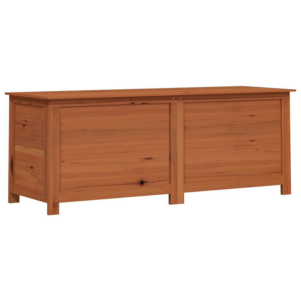Outdoor Cushion Box Brown 150x50x56 cm Solid Wood Fir