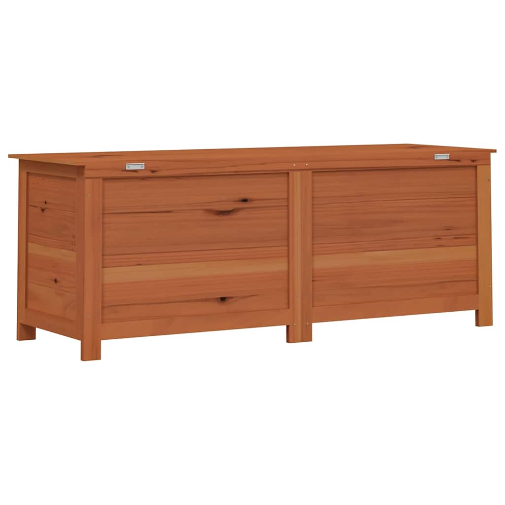 Outdoor Cushion Box Brown 150x50x56 cm Solid Wood Fir