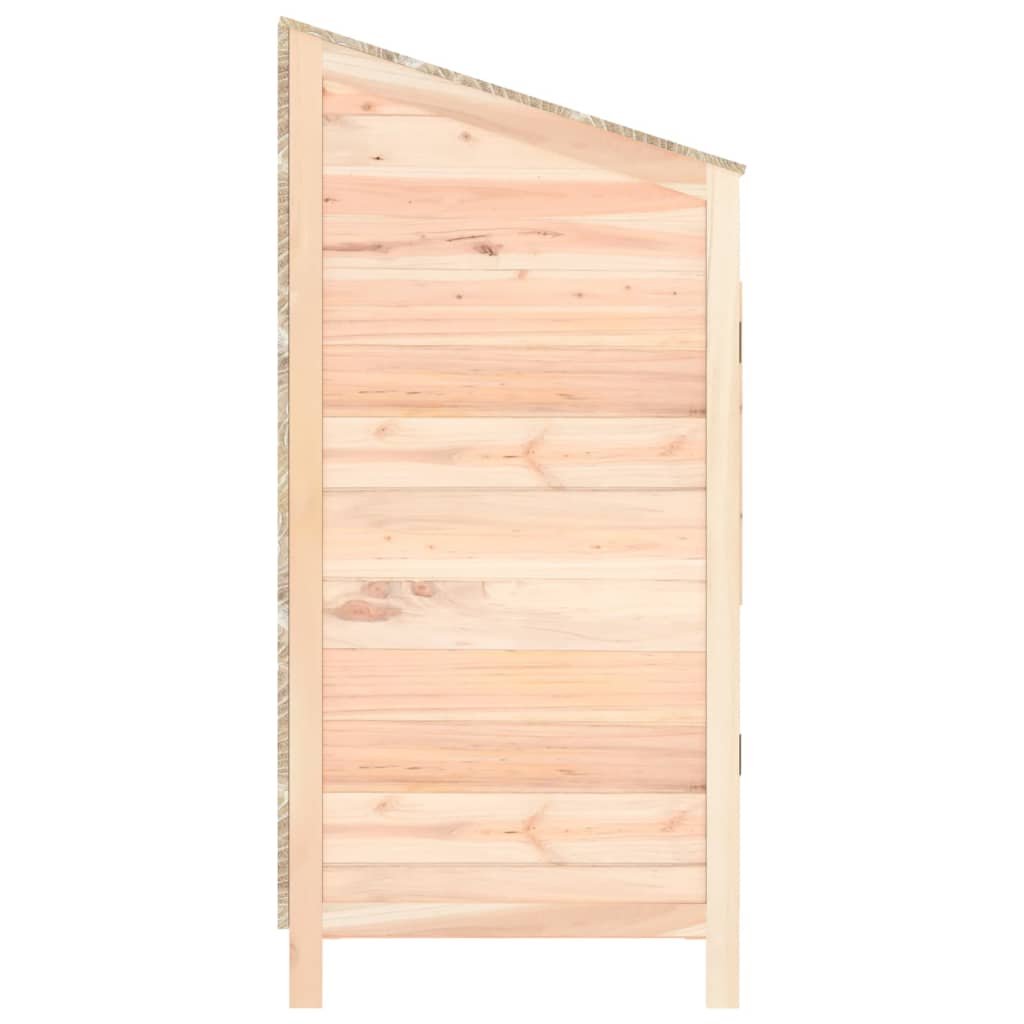 Garden Shed | Natural Wood | Solid Fir Wood | Medium | Garden Shed