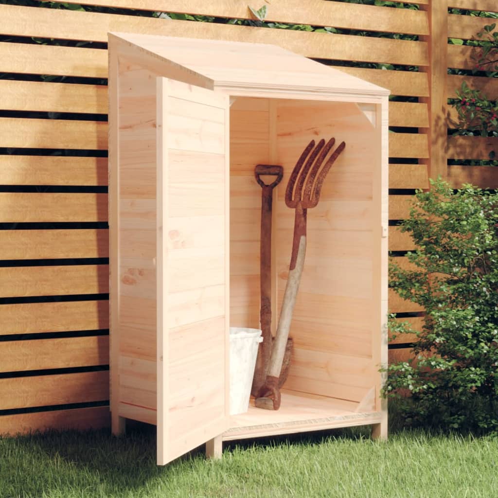 Garden Shed | Natural Wood | Solid Fir Wood | Medium | Garden Shed