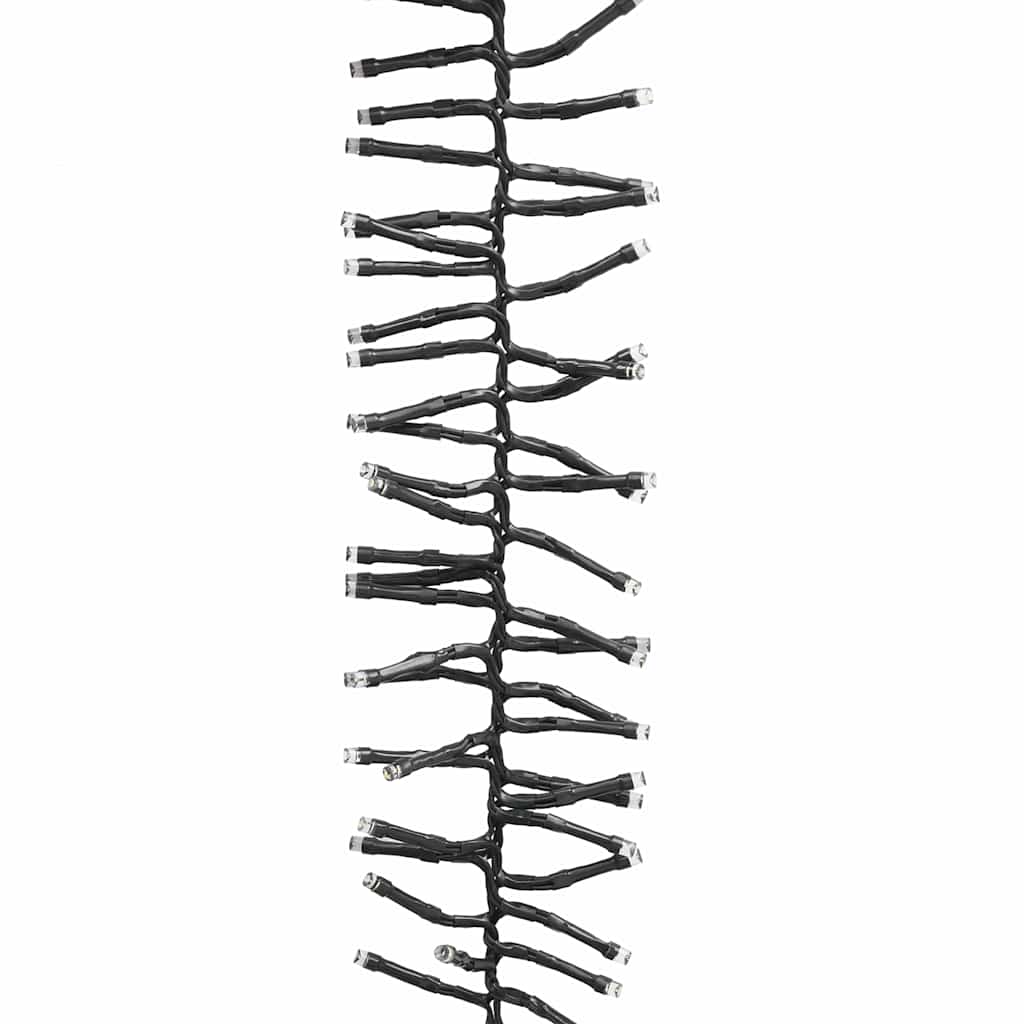 LED Cluster String with 400 LEDs Warm White PVC