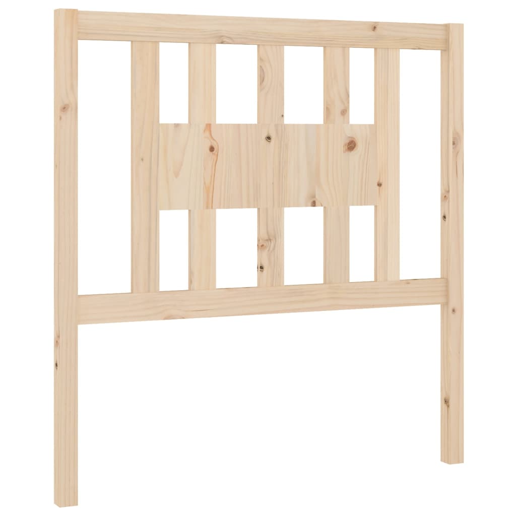 vidaXL Headboard 96x4x100 cm Solid Wood Pine