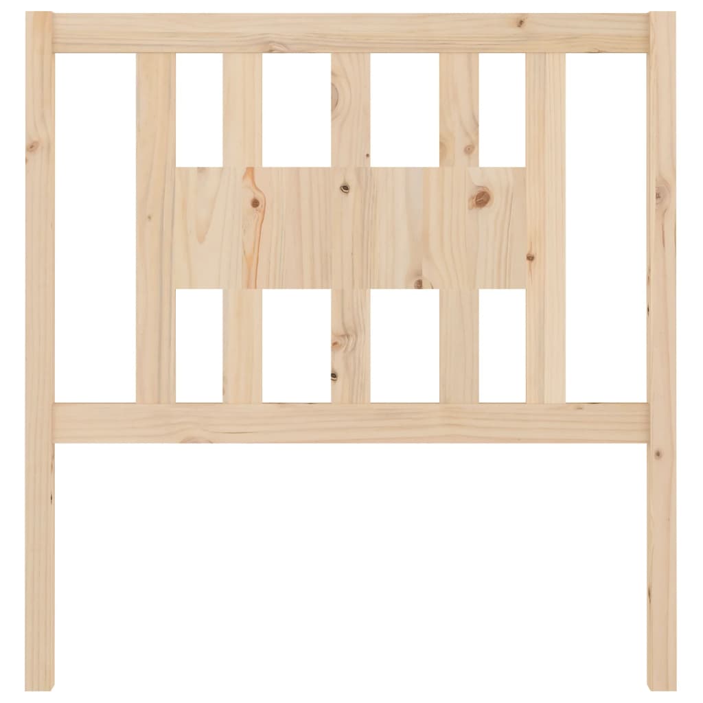 vidaXL Headboard 96x4x100 cm Solid Wood Pine