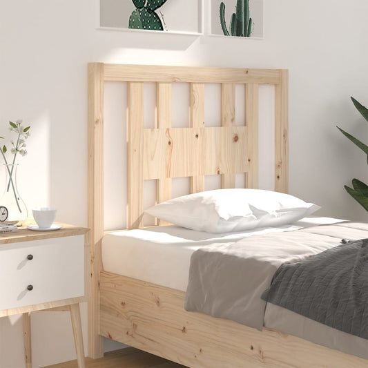 vidaXL Headboard 96x4x100 cm Solid Wood Pine