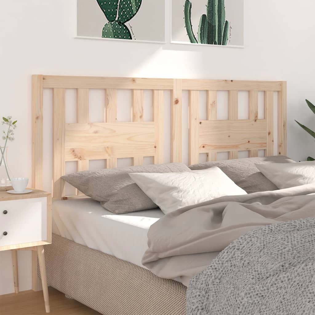 Headboard 166x4x100 cm Solid Wood Pine