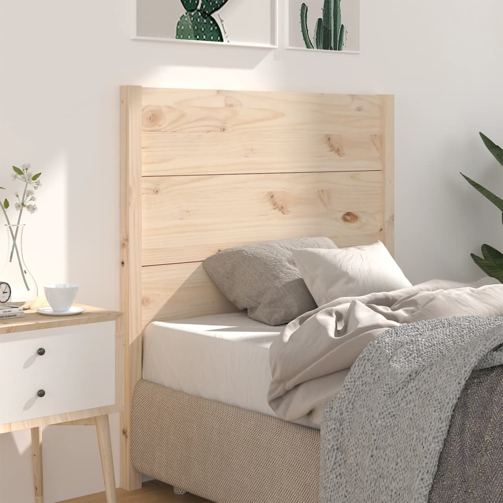 Headboard 106x4x100 cm Solid Wood Pine