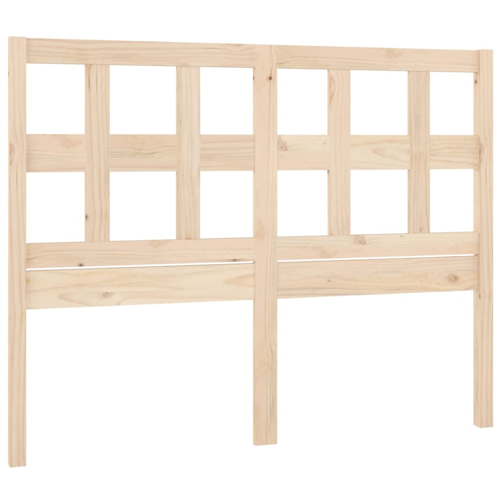 vidaXL Bed Headboard 165.5x4x100 cm Solid Wood Pine