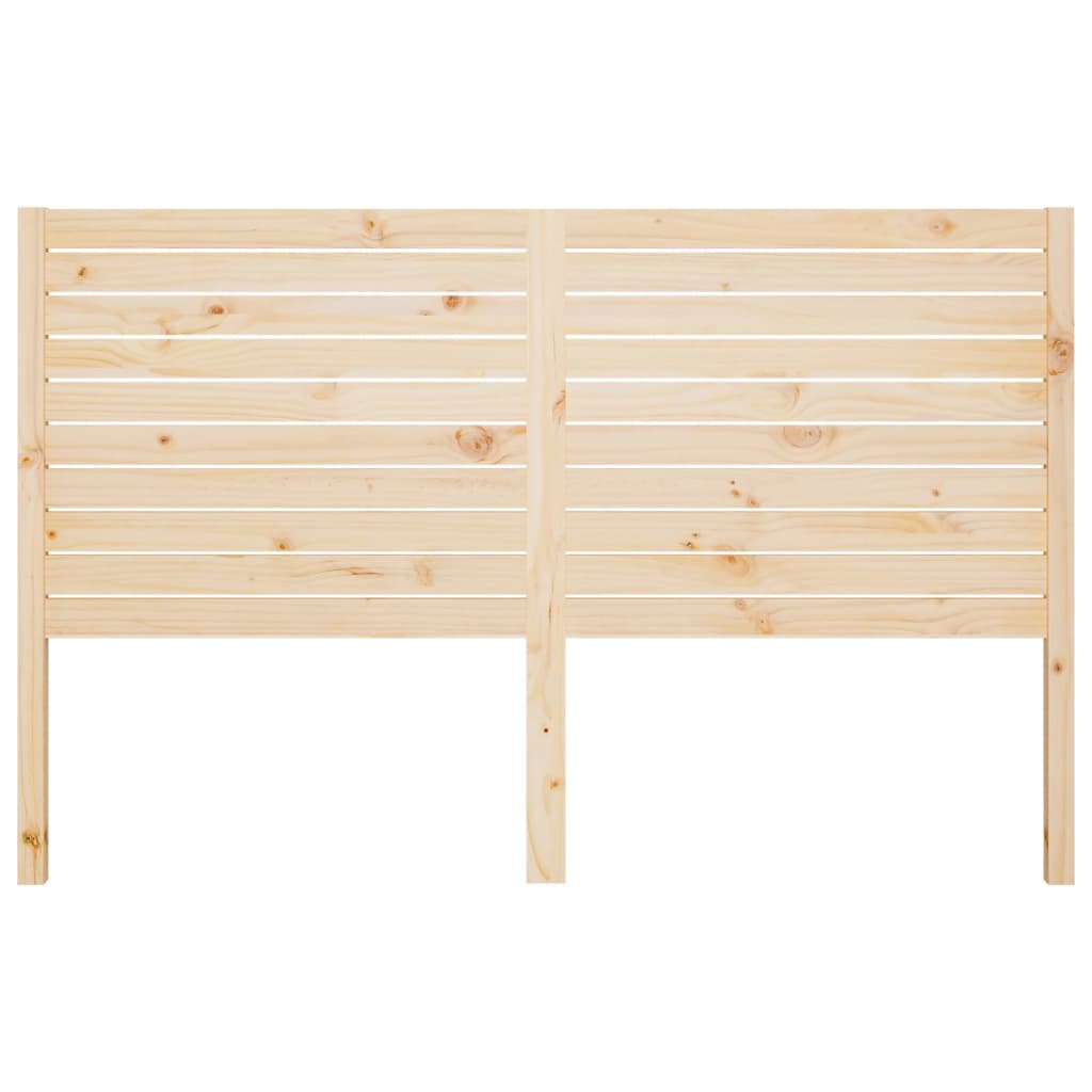 vidaXL Bed Headboard 166x4x100 cm Solid Wood Pine