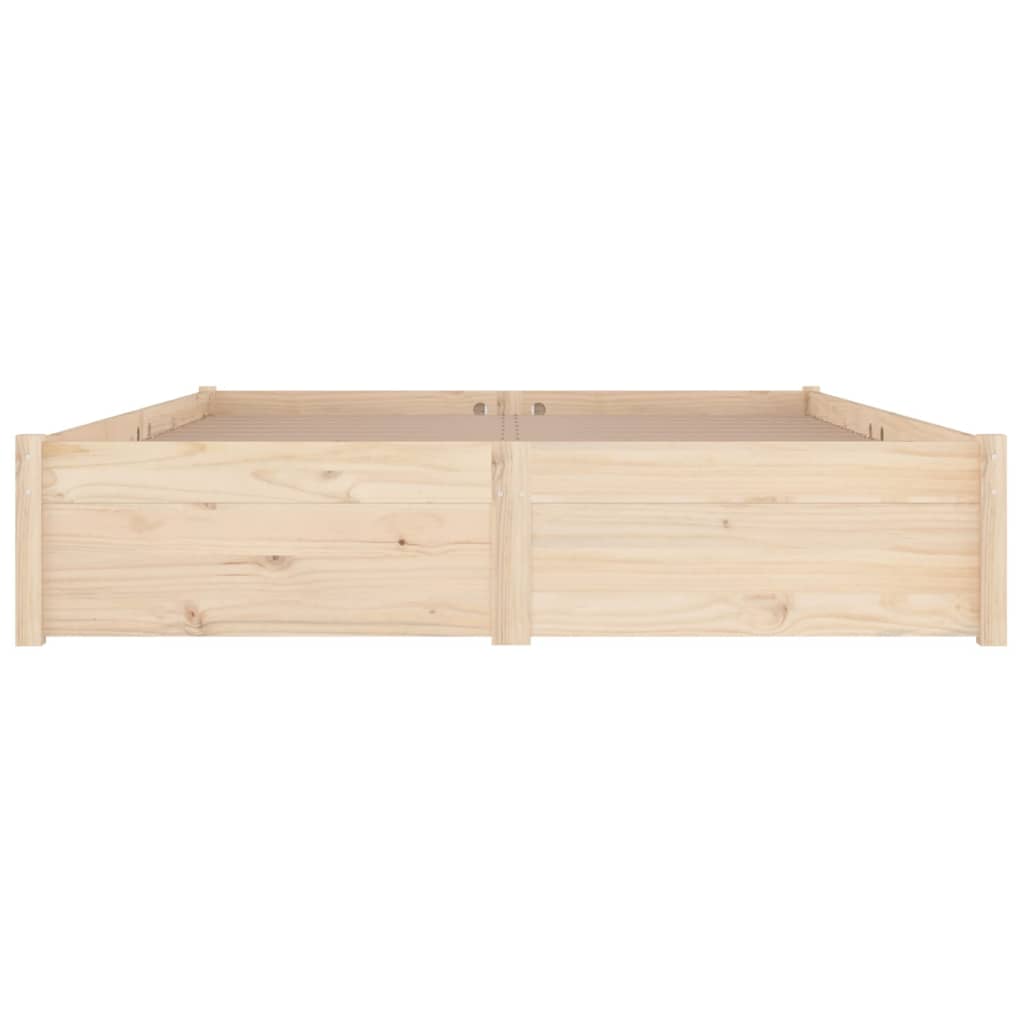 3103523 vidaXL Bed Frame without Mattress with Drawers 160x200 cm (814959+814999)