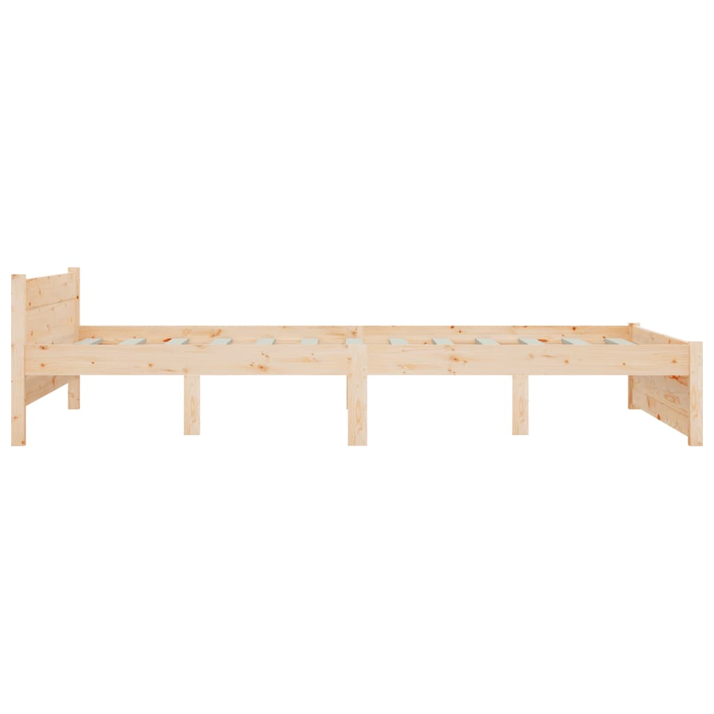 3103559 vidaXL Bed Frame without Mattress with Drawers 140x200 cm (815044+814999)