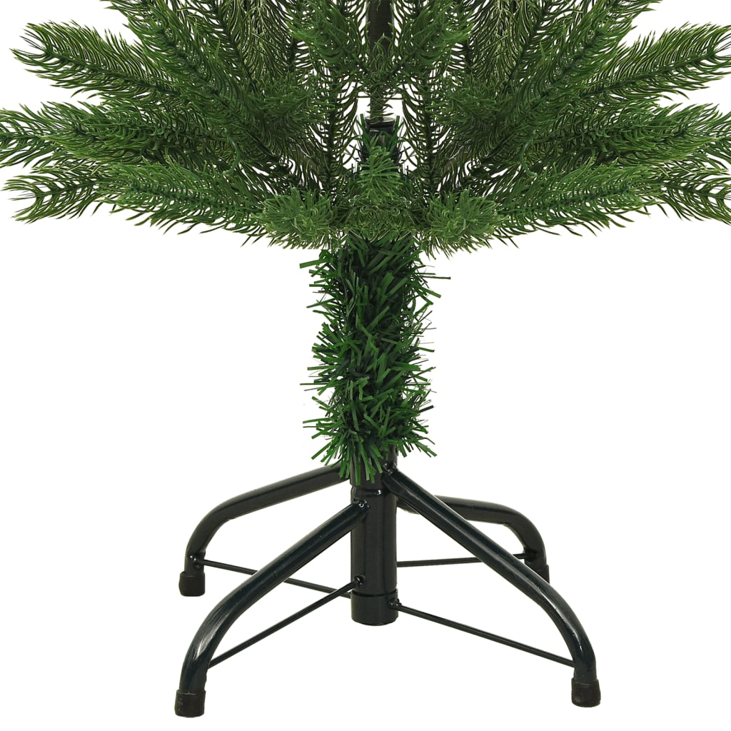 vidaXL Artificial Slim Christmas Tree with Stand 120 cm PE