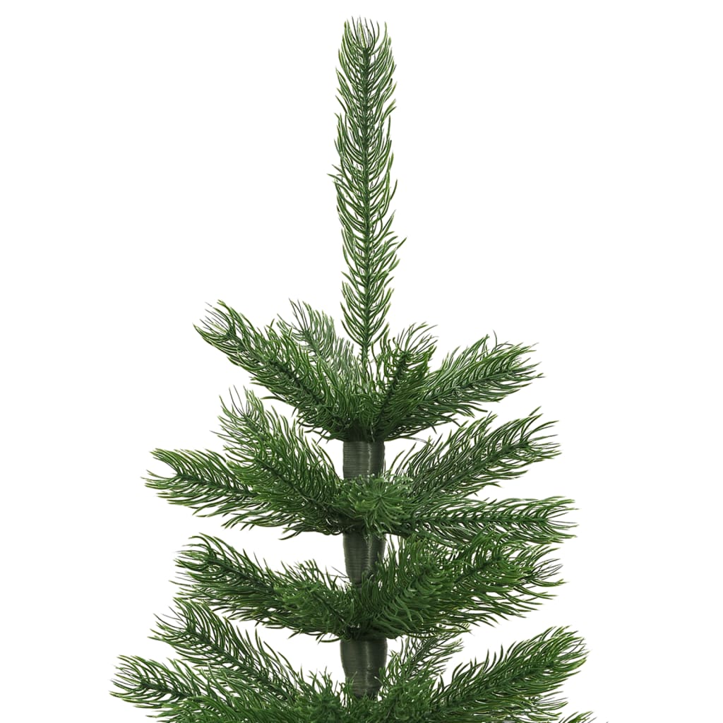 vidaXL Artificial Slim Christmas Tree with Stand 150 cm PE