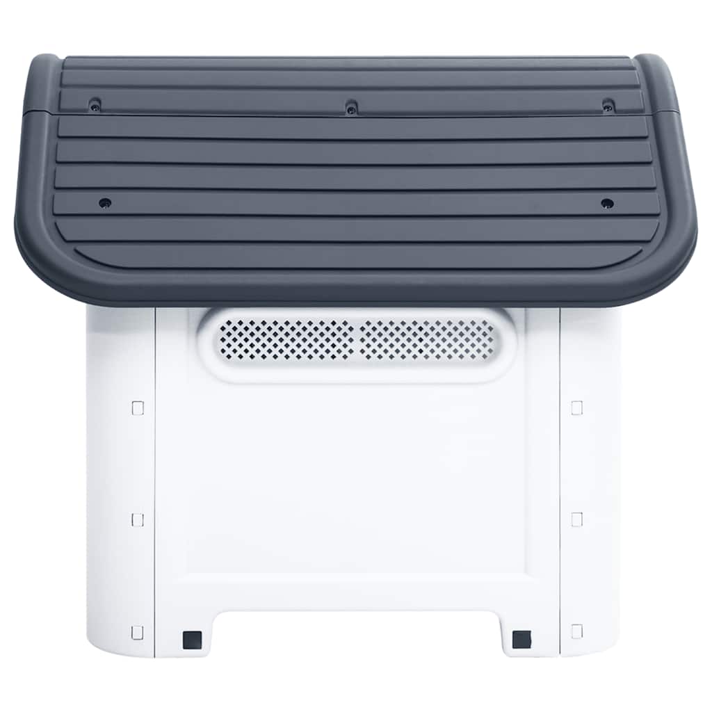 Dog House Grey 59x75x66 cm Polypropylene