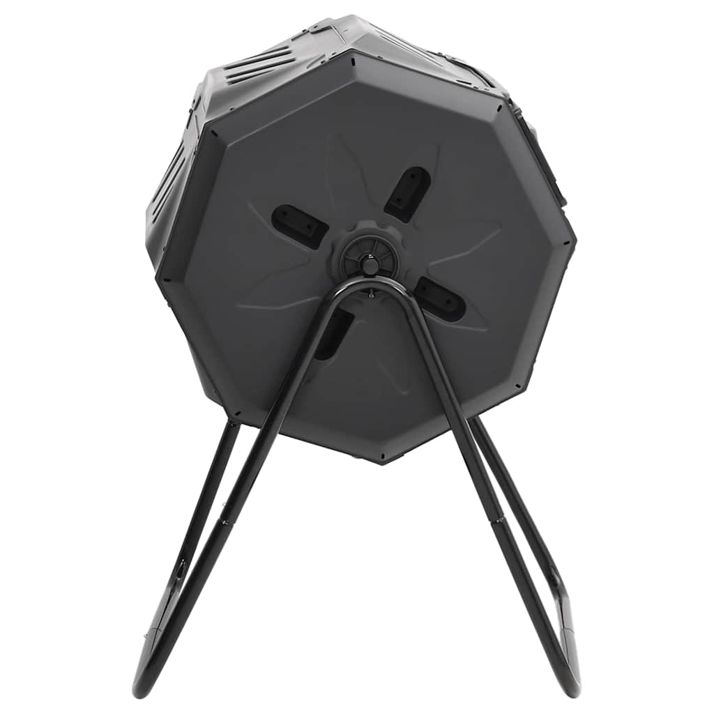 152232 vidaXL Garden Compost Bin Black 73x64x95 cm 160 L