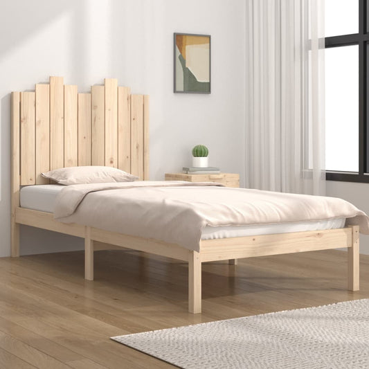 vidaXL Bed Frame without Mattress Solid Wood Small Single