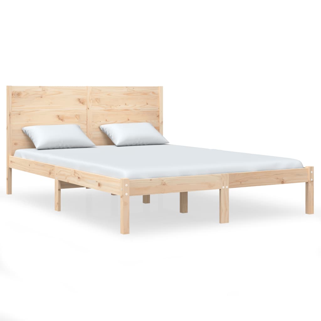 vidaXL Bed Frame without Mattress 120x200 cm Solid Wood Pine