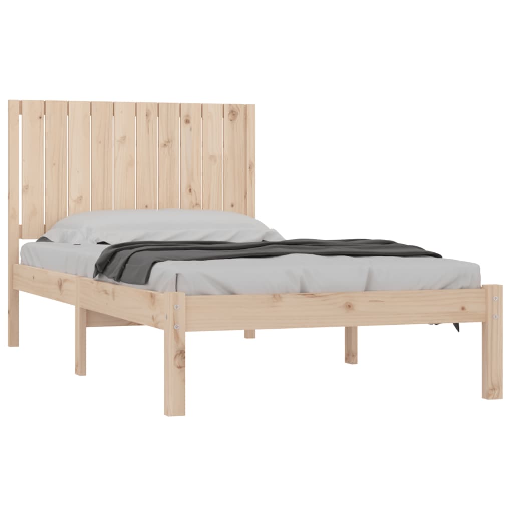 vidaXL Bed Frame without Mattress 100x200 cm Solid Wood Pine