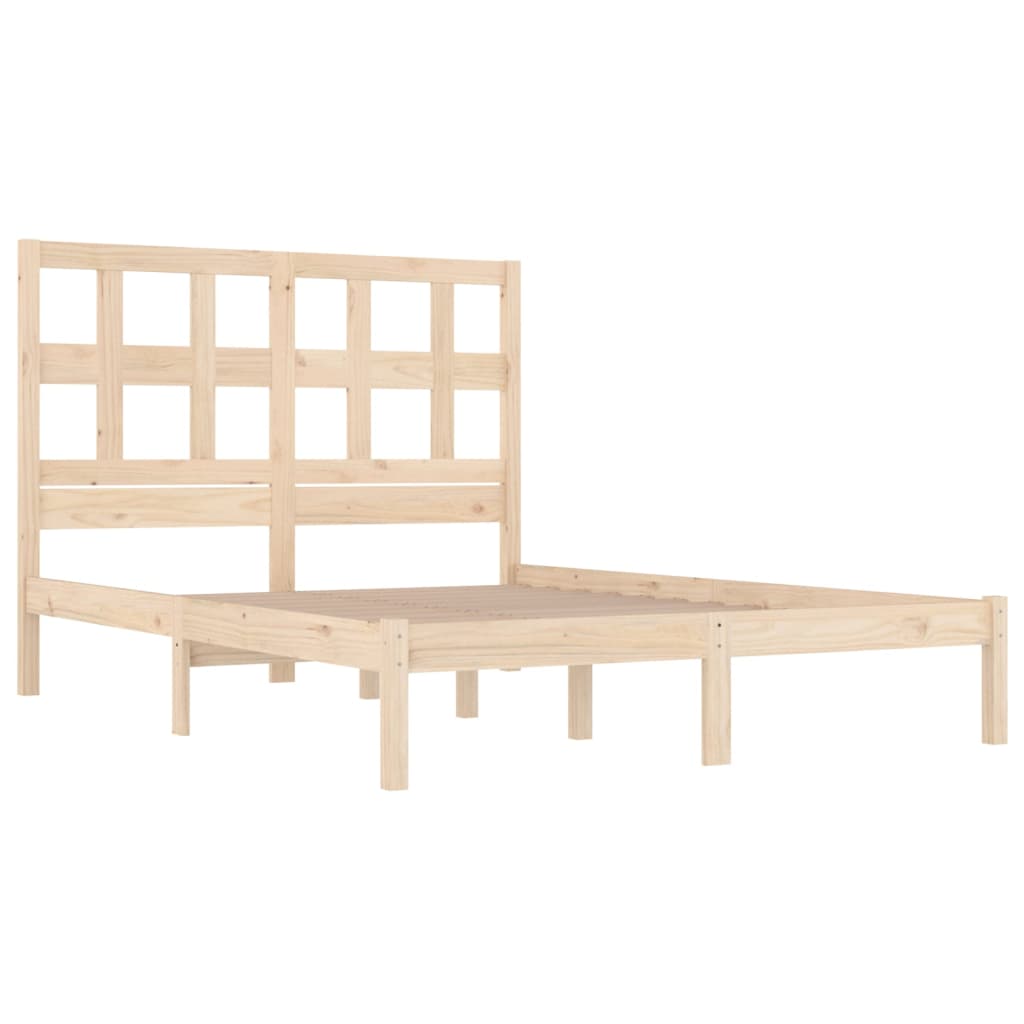 vidaXL Bed Frame without Mattress 120x200 cm Solid Wood Pine