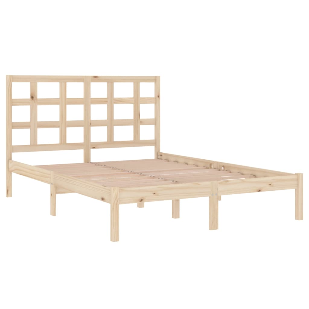 vidaXL Bed Frame without Mattress 180x200 cm Super King Solid Wood