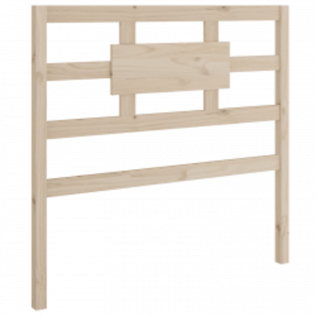 vidaXL Bed Frame without Mattress 90x190 cm Single Solid Wood