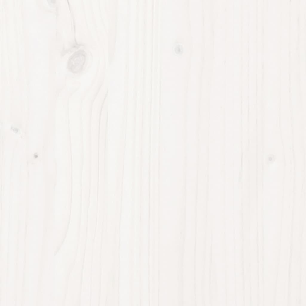 Bed Frame | White | Solid Pine Wood, Plywood | Small Single | Durable