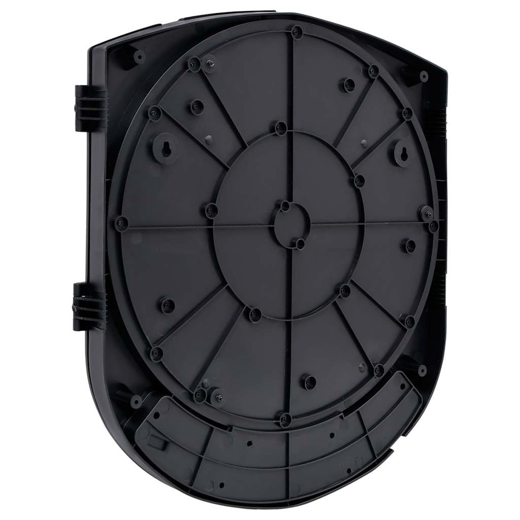 93580 vidaXL Electric Dartboard with Darts Black Polypropylene