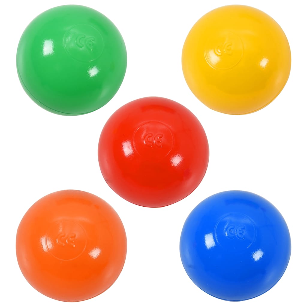 Children Play Tent with 250 Balls Multicolour 338x123x111 cm