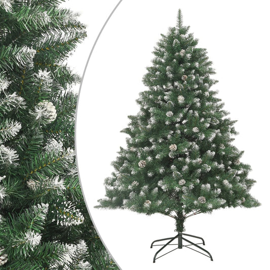 vidaXL Artificial Christmas Tree with Stand 180 cm PVC