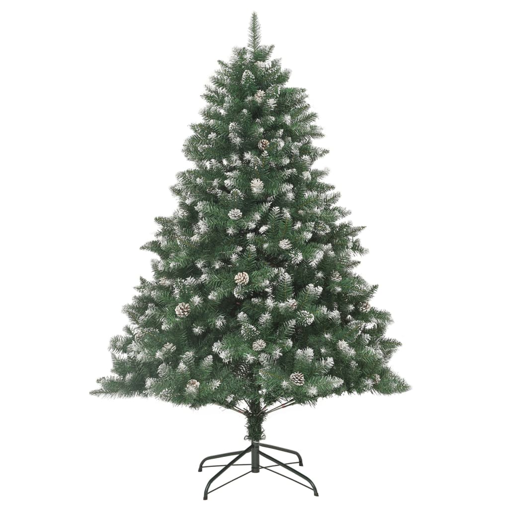 vidaXL Artificial Christmas Tree with Stand 180 cm PVC