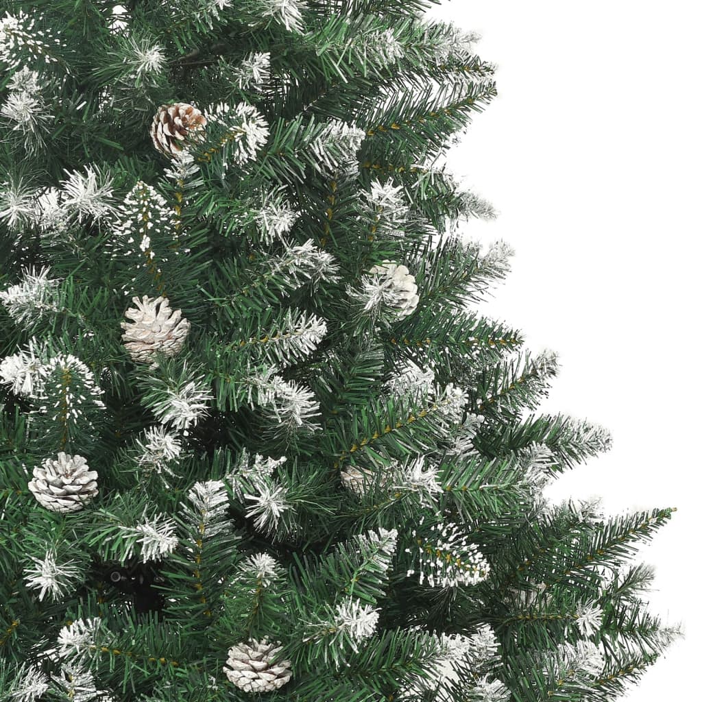 vidaXL Artificial Christmas Tree with Stand 210 cm PVC