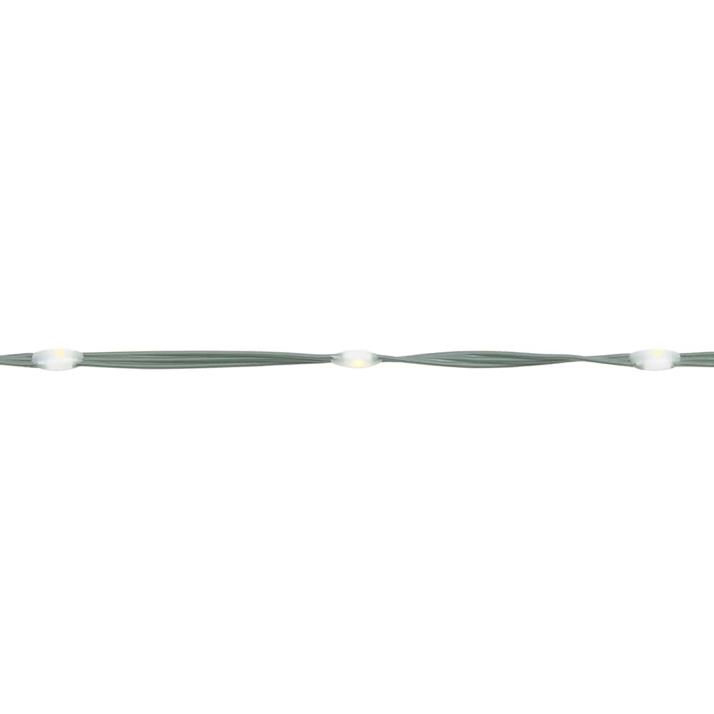 343524 vidaXL Christmas Tree on Flagpole Blue 310 LEDs 300 cm