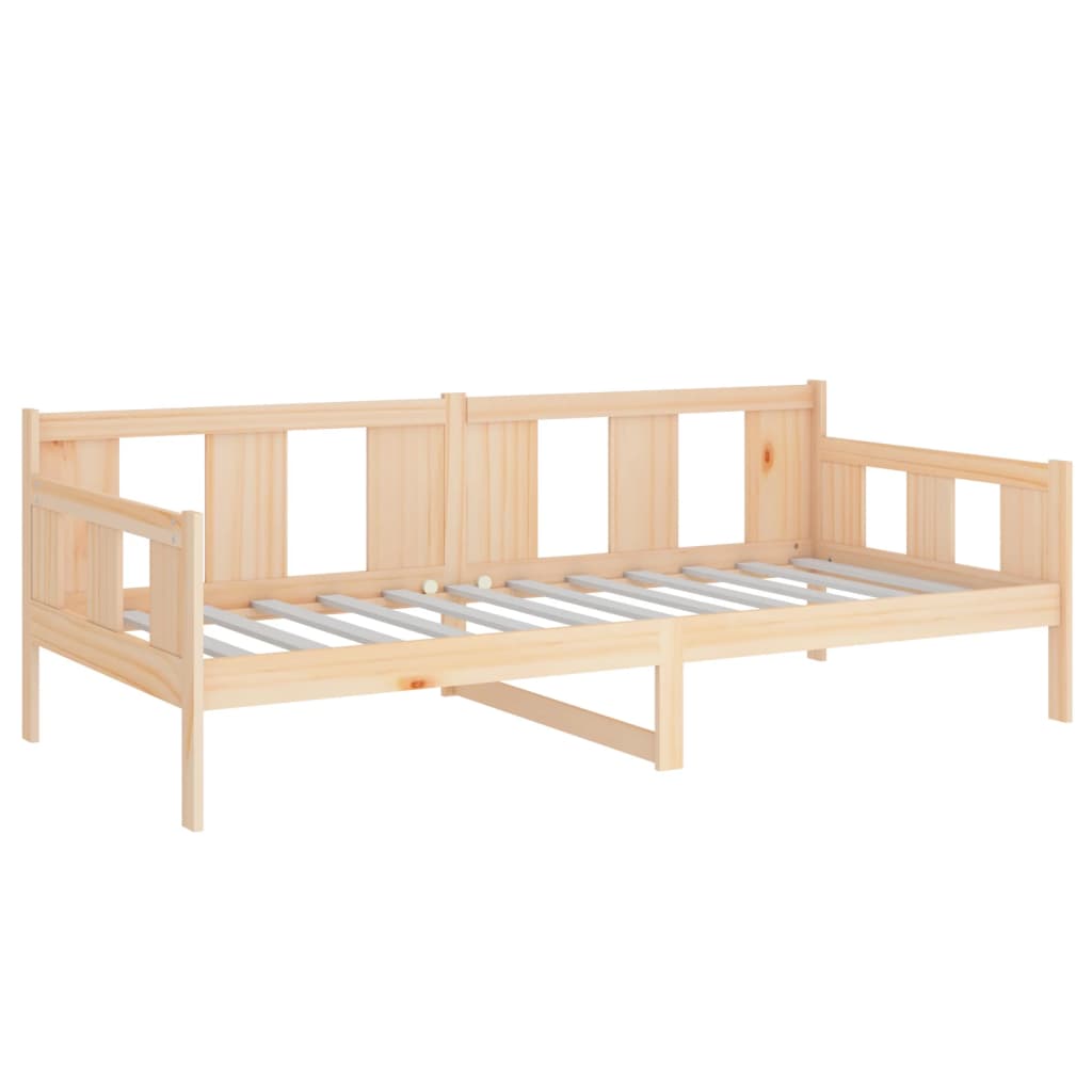 vidaXL Day Bed without Mattress Solid Wood Pine 90x200 cm