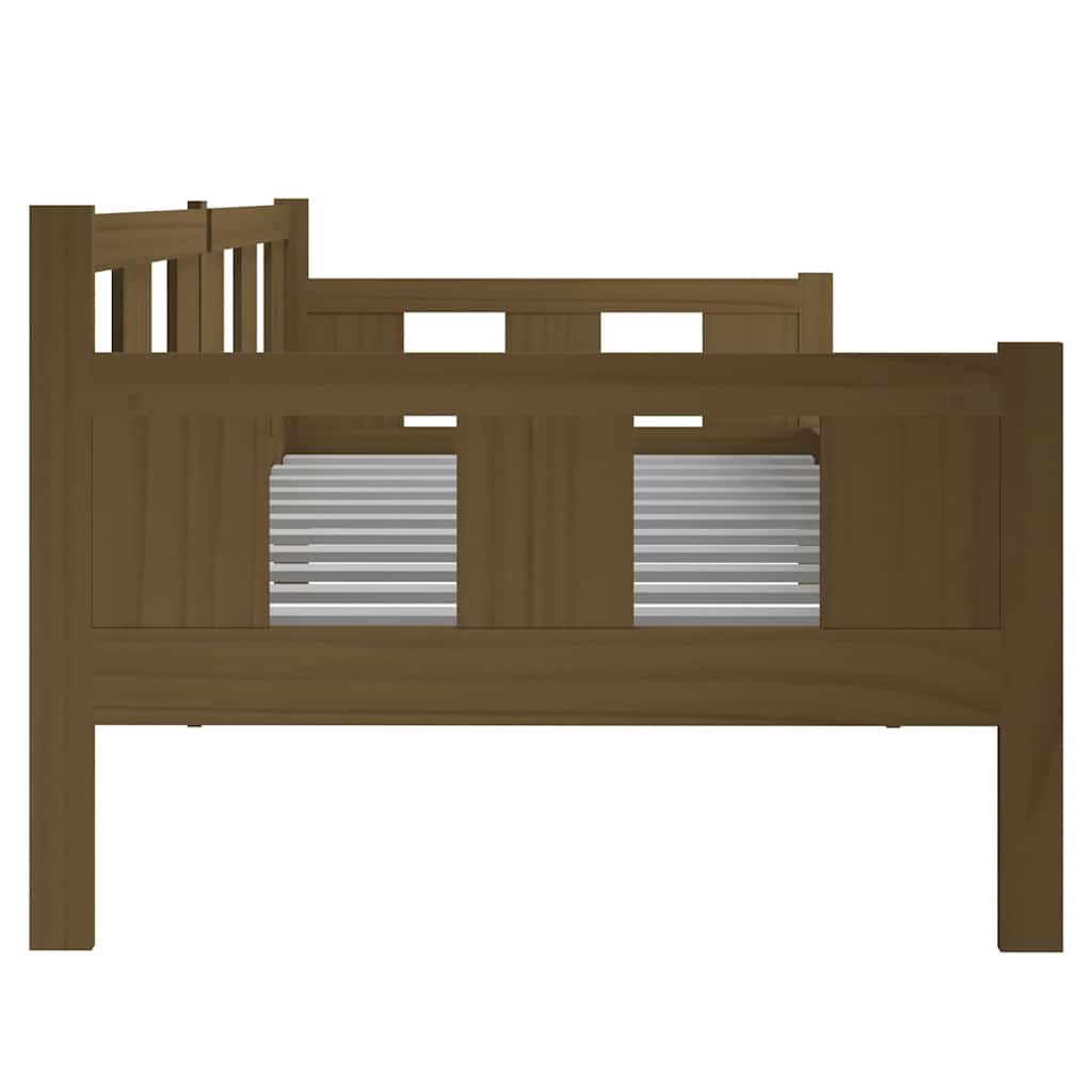 Day Bed | Honey Brown | Solid Pine Wood