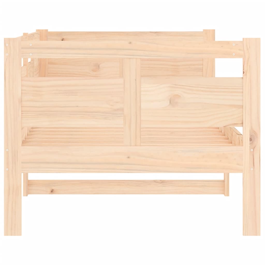Day Bed | Natural Wood | Solid Pine Wood, Plywood | Single