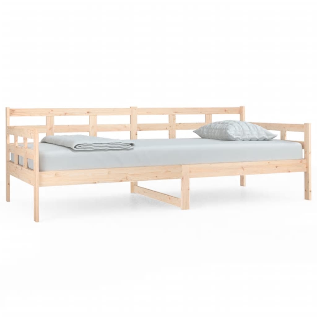 Day Bed without Mattress Solid Wood Pine 90x200 cm